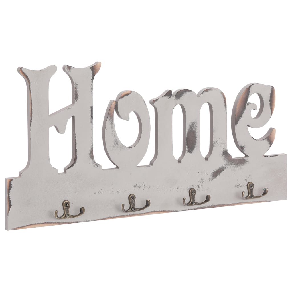 Wandkapstok Welcome 74X29,5 Cm Wit